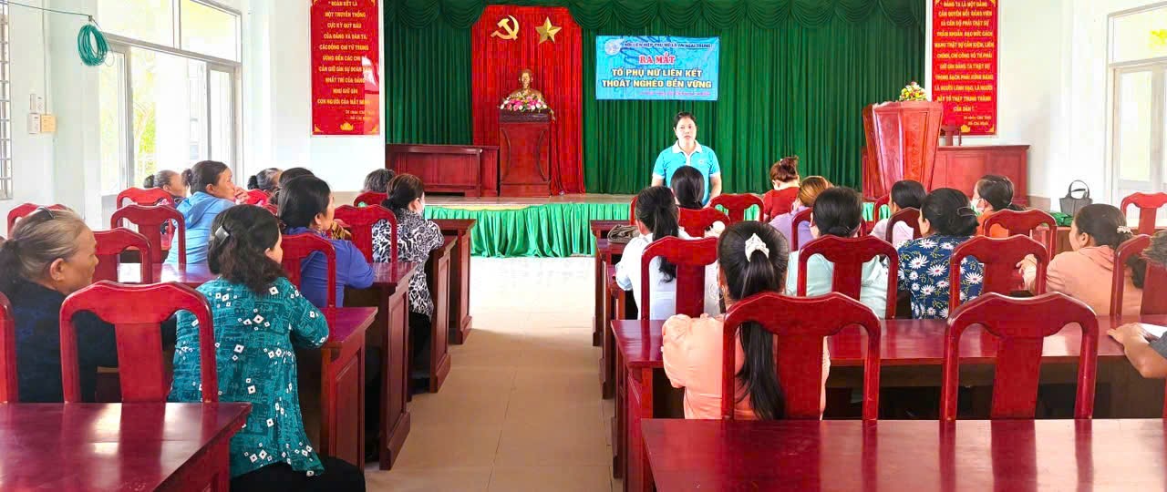 PHỤ NỮ AN NGÃI TRUNG PHÁT TRIỂN KINH TẾ, GIẢM NGHÈO BỀN VỮNG