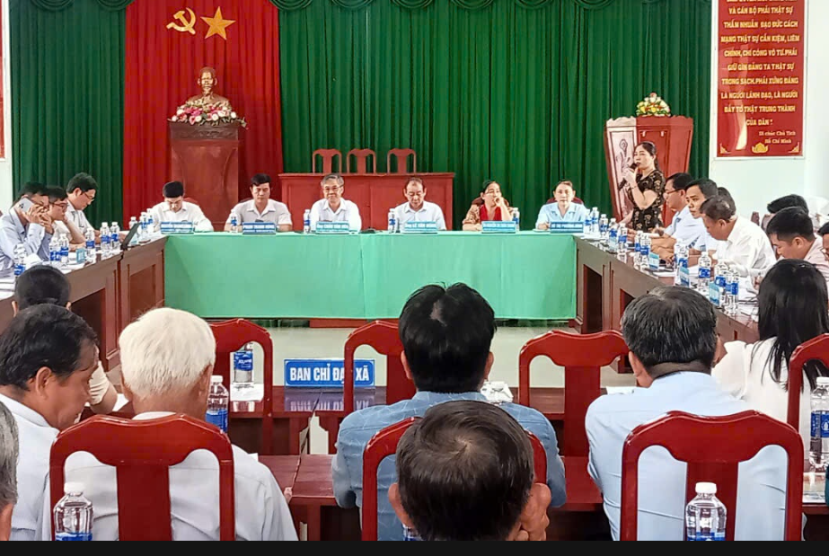 Kiểm tra công tác xây dựng nông thôn mới