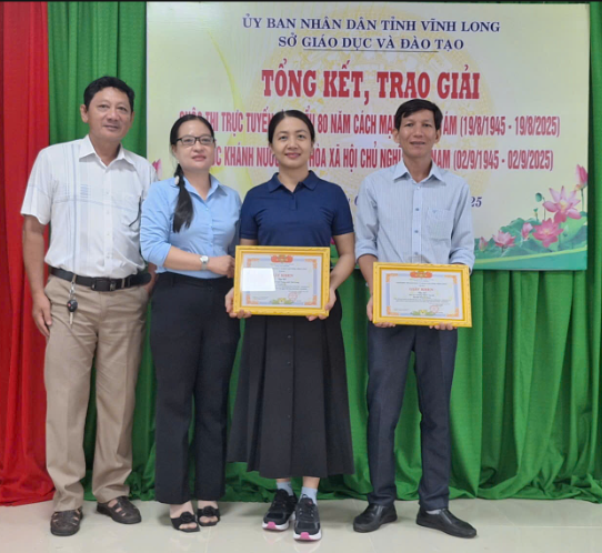 An Ngãi Trung tham gia Cuộc thi trực tuyến tìm hiểu 80 năm Cách mạng Tháng Tám và Quốc khánh 2/9