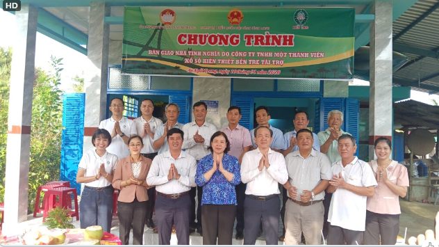 Lễ bàn giao nhà tình nghĩa