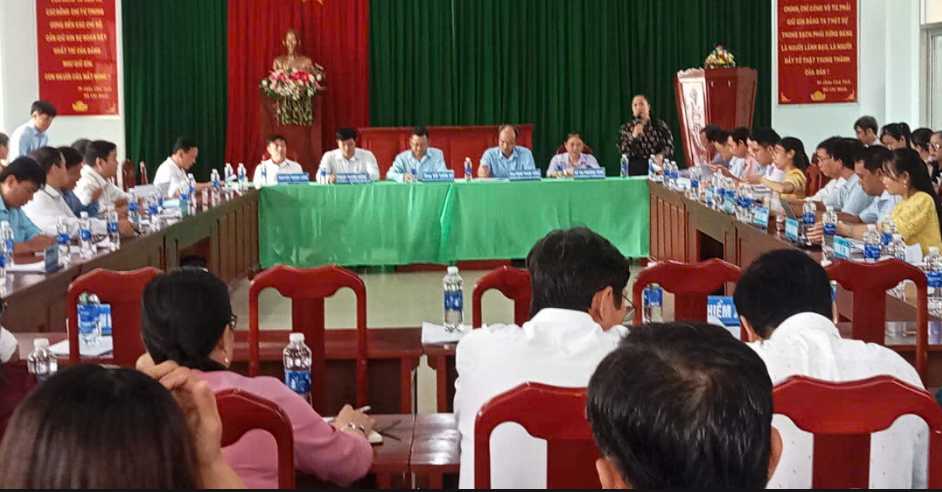 Công tác xây dựng nông thôn mới nâng cao